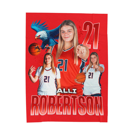 Alli Robertson 60"-80" Plush Blanket