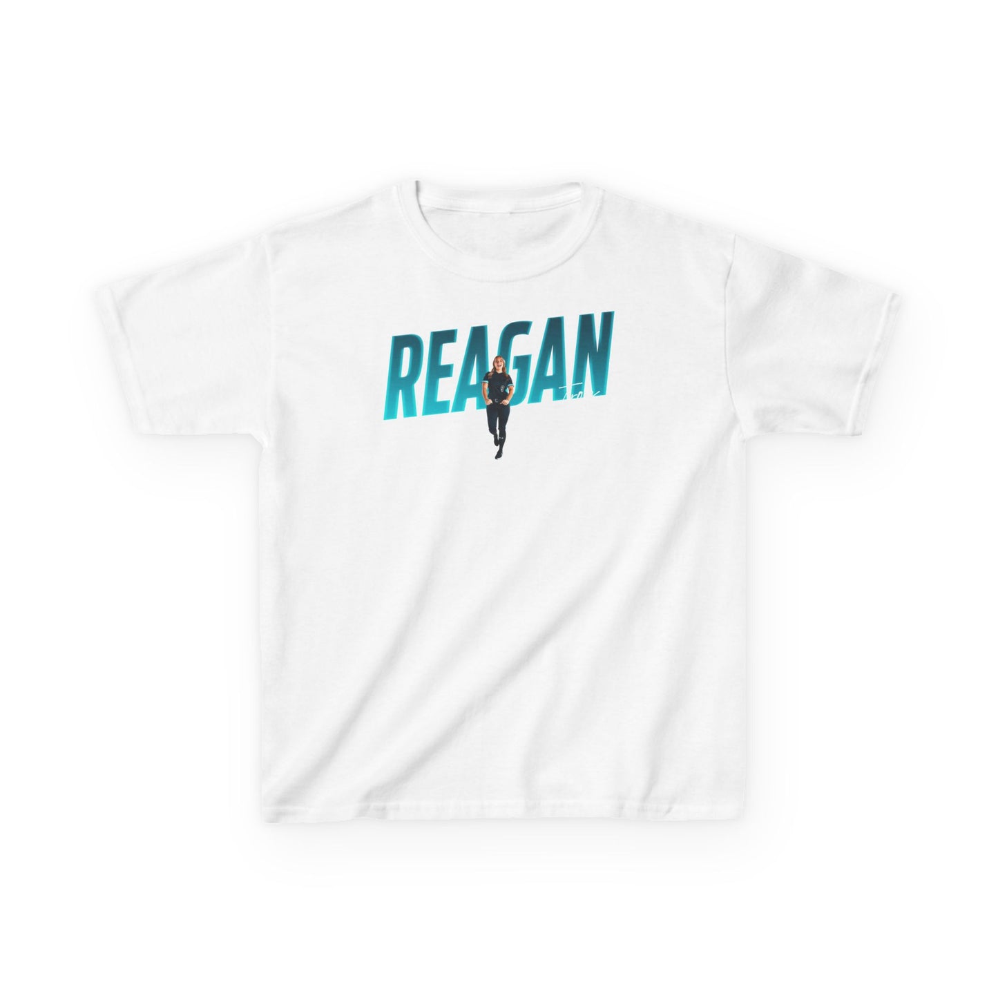 Reagan Troy Cursive Combo Kids Tee