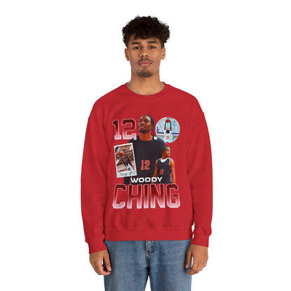 Woody Ching Name & Number Ombre Crewneck Sweatshirt