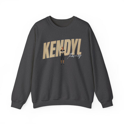Kendyl Rainey Cursive Combo Crewneck Sweatshirt