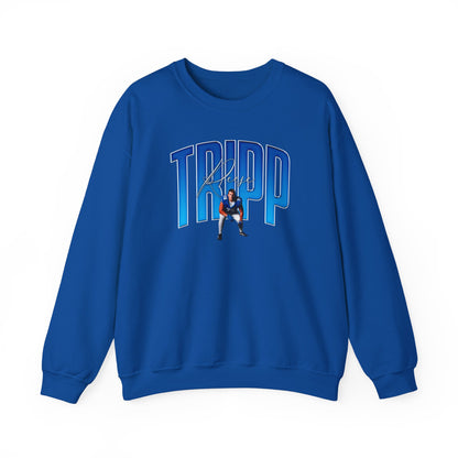 Reese Tripp Curved Combo Colored Crewneck Sweatshirt