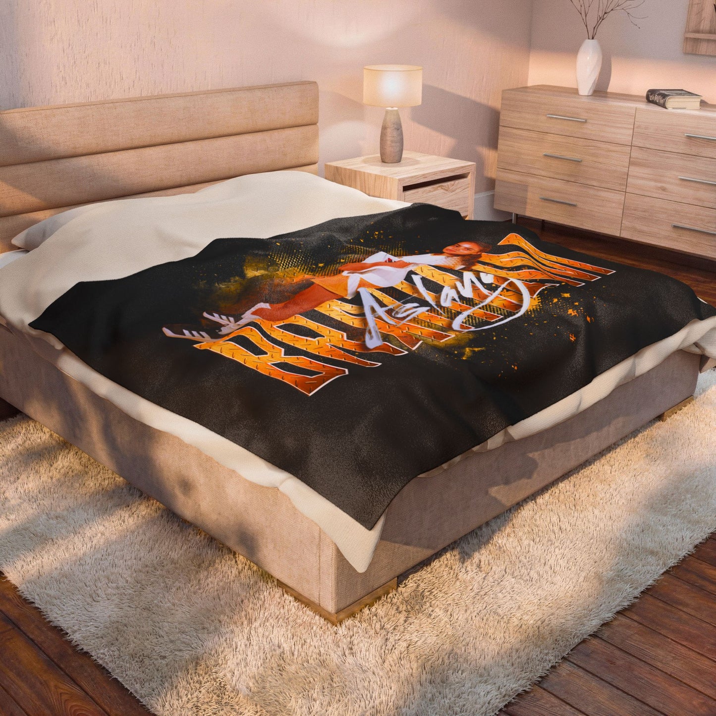 Aslaug Bratheim 60"-80" Plush Blanket