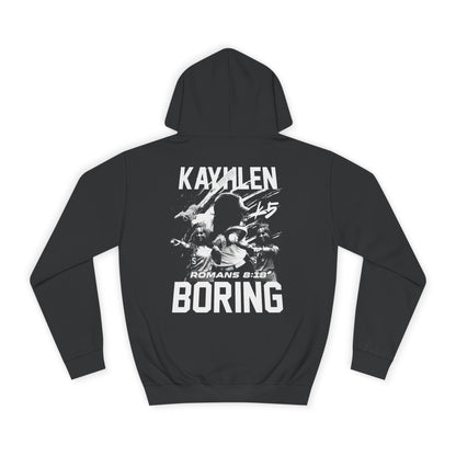 Kayhlen Boring Vintage Blackout Premium Hoodie