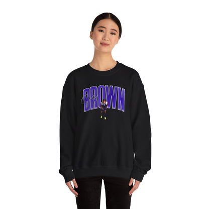 Caleb Brown Big Last Name Crewneck Sweatshirt