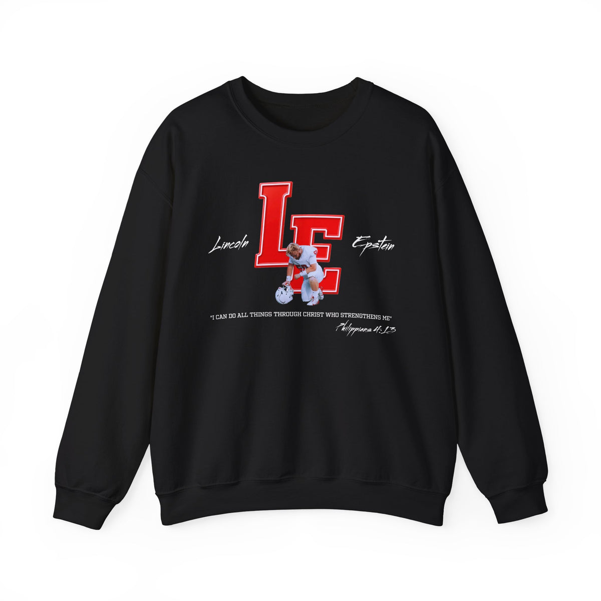 Lincoln Epstein Featured Logo Crewneck Sweatshirt