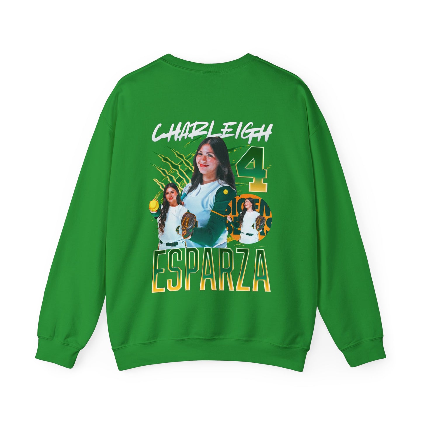 Charleigh Esparza Logo Front & Back Crewneck