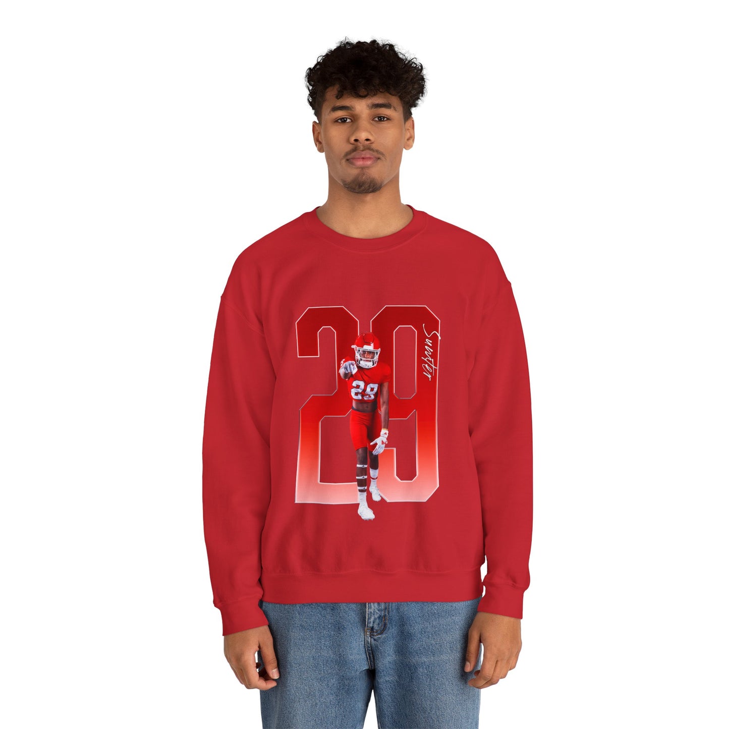 Malakai Sumter Player Icon Number Crewneck Sweatshirt