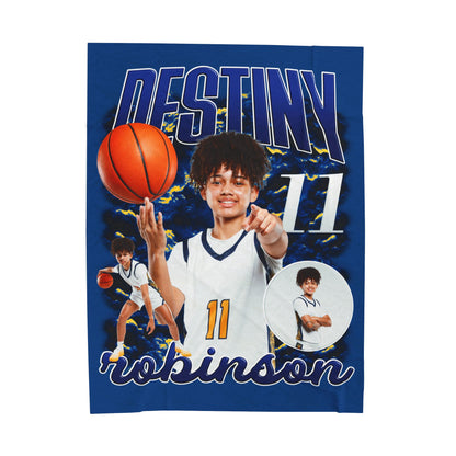 Destiny Robinson 60"-80" Plush Blanket