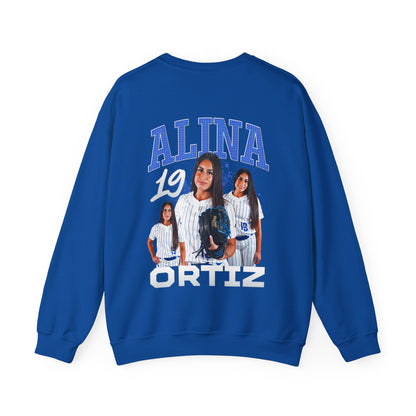 Alina Ortiz Logo Front & Back Crewneck