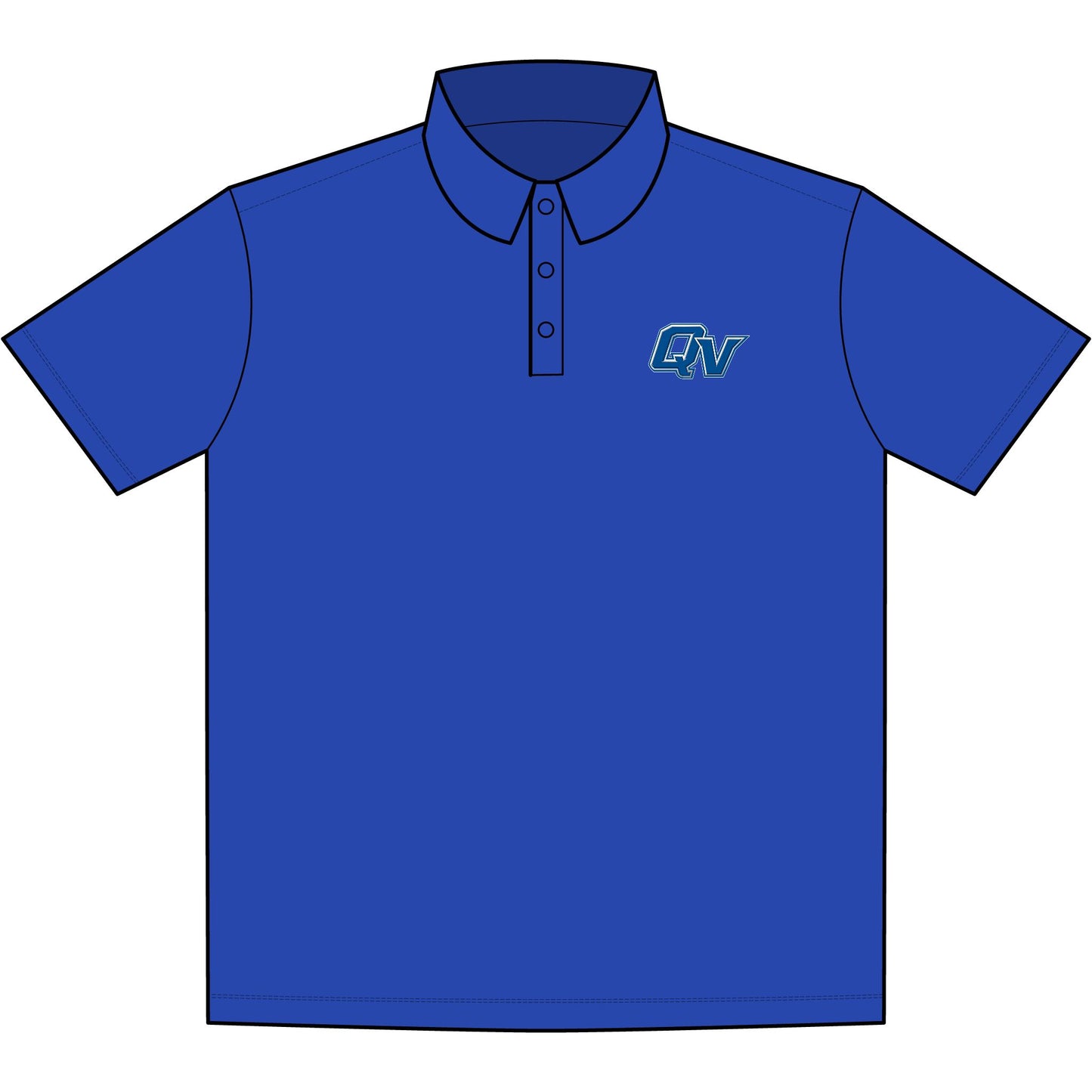 Quinn Vice Logo Men's UV Polo