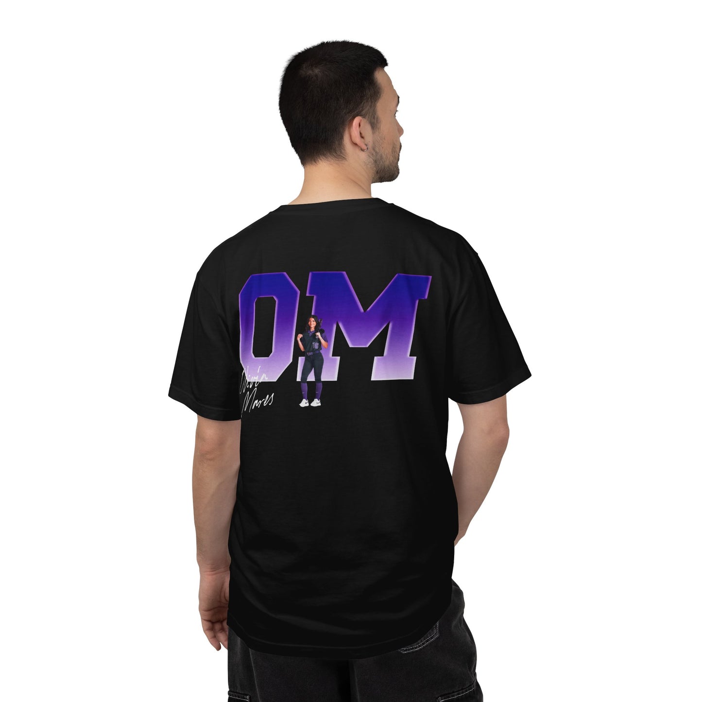 Olivia Mares Logo Front & Back Premium Tee
