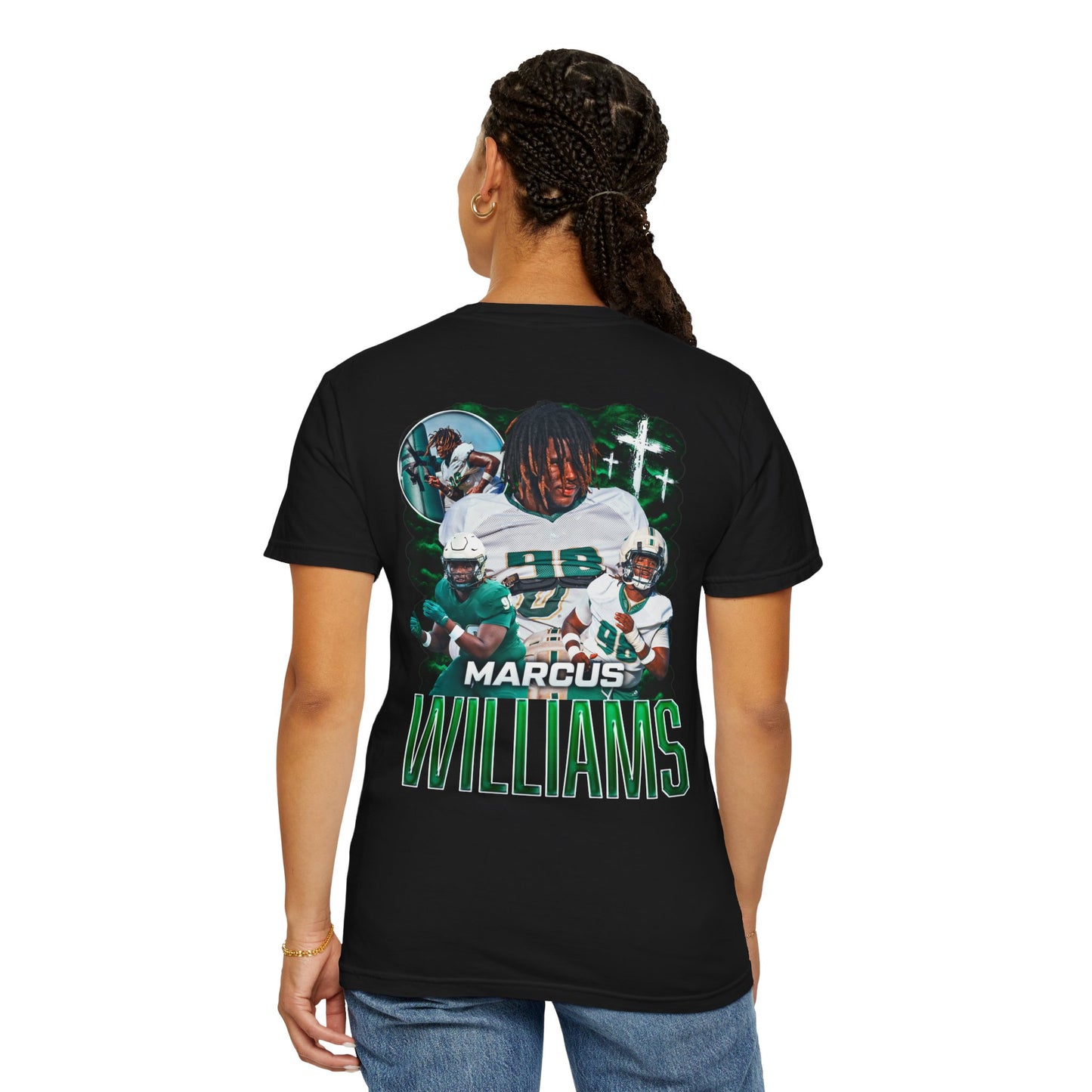 Marcus Williams Logo Front & Back Premium Tee