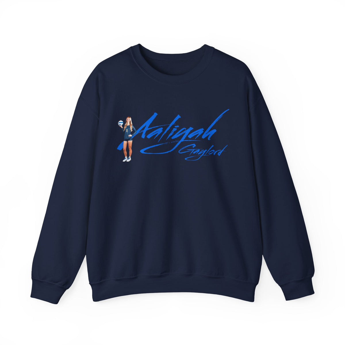 Aaliyah Gaylord Cursive Crewneck Sweatshirt