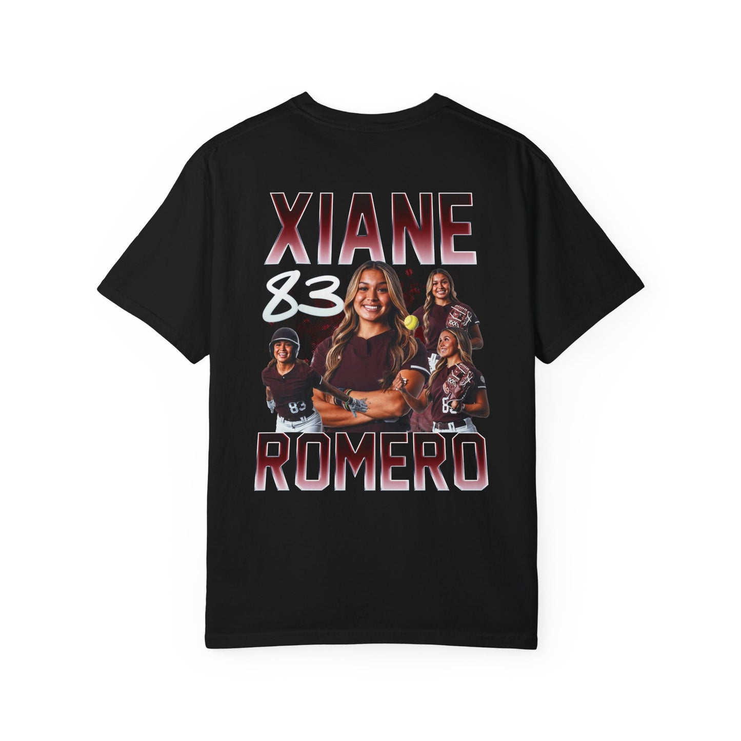 Xiane Romero Logo Front & Back Premium Tee
