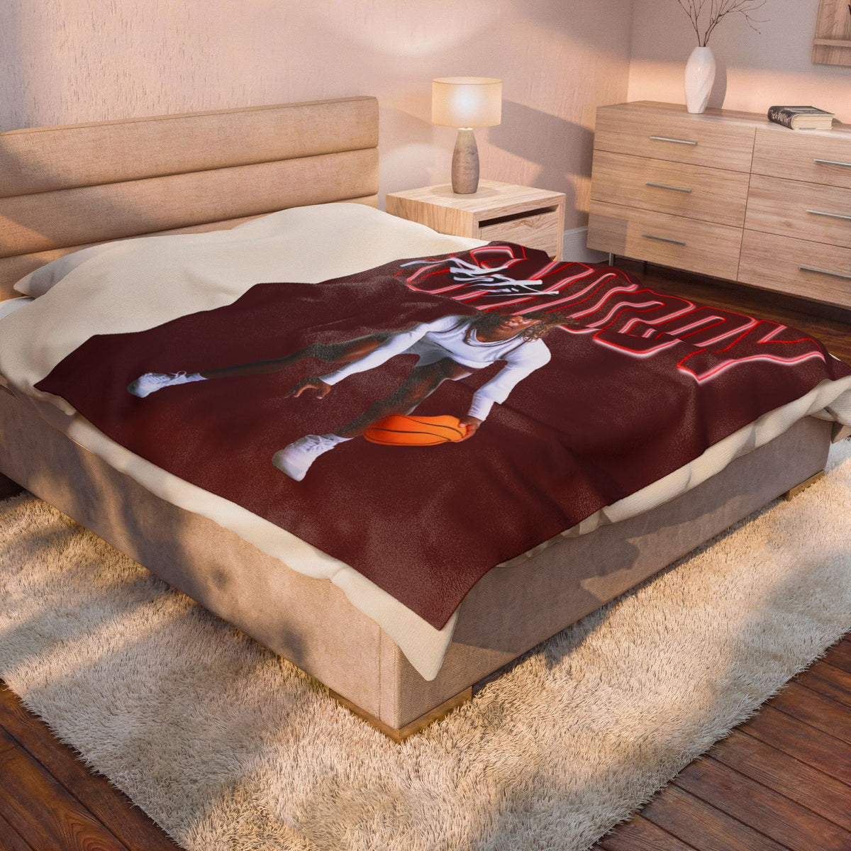 Antil Snoddy 60"-80" Plush Blanket