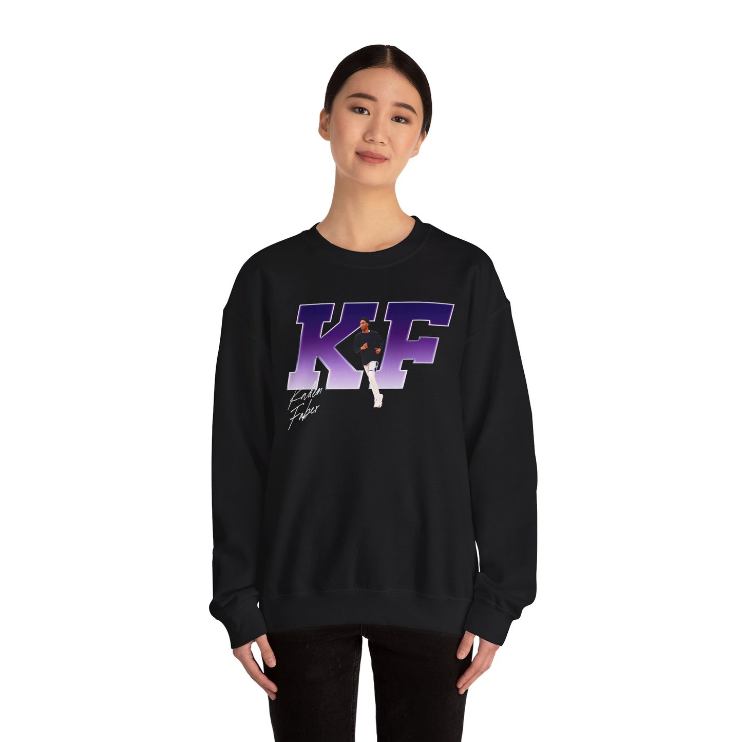 Kaden Faber Big Initials Crewneck Sweatshirt