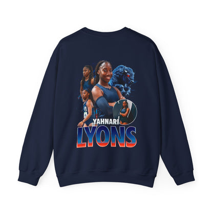 Yahnari Lyons Logo Front & Back Crewneck