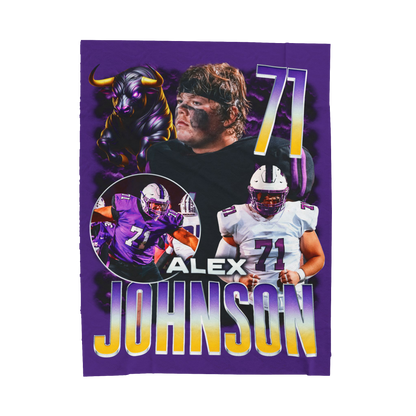 Alex Johnson 60"-80" Plush Blanket