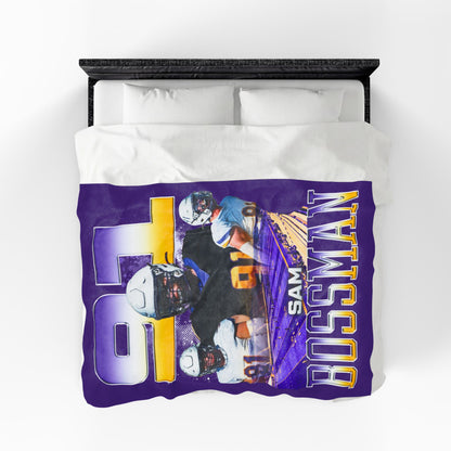 Sam Bossman 60"-80" Plush Blanket