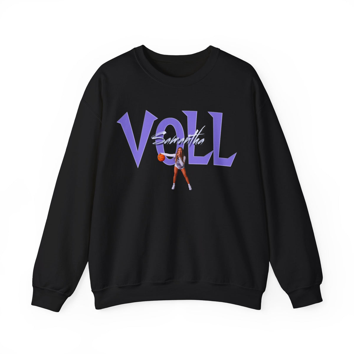 Samantha Voll Big Last Name Crewneck Sweatshirt