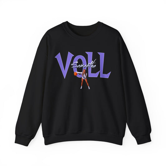 Samantha Voll Big Last Name Crewneck Sweatshirt