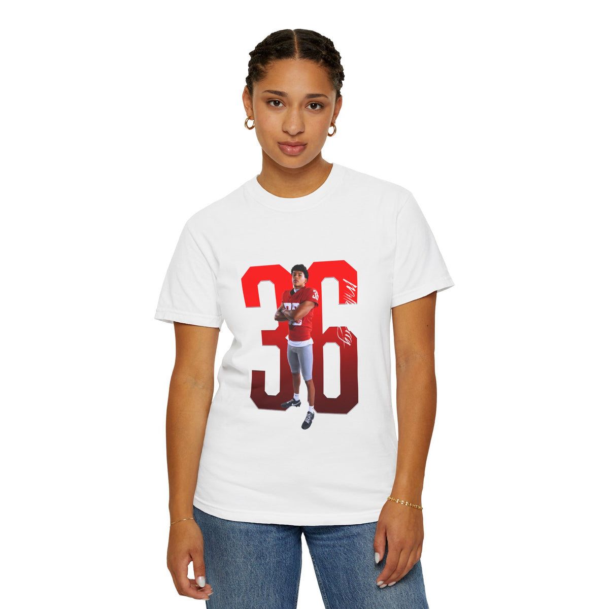 Kenny Miller-Terry Player Icon Number Premium Tee