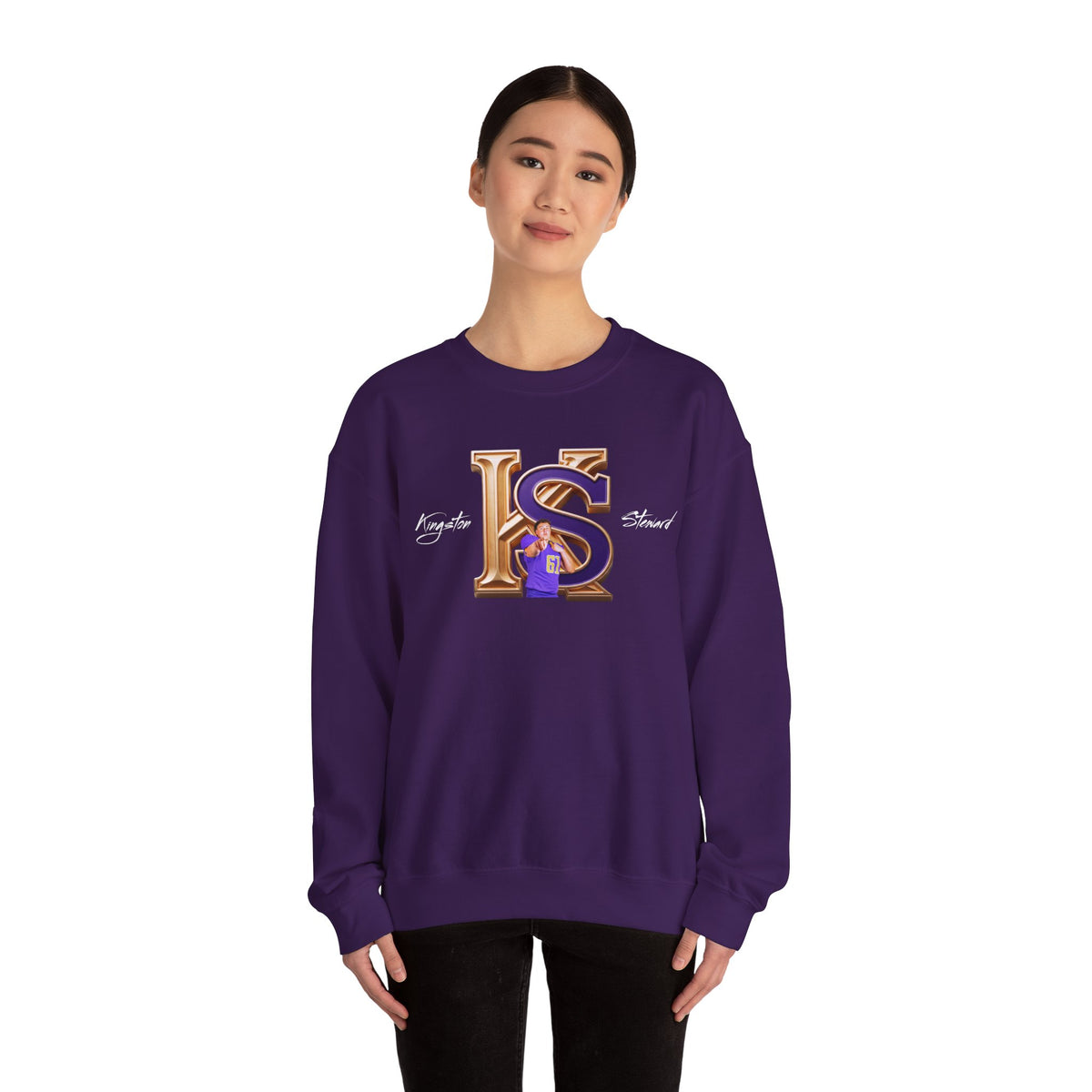Kingston Steward Featured Logo Crewneck Sweatshirt