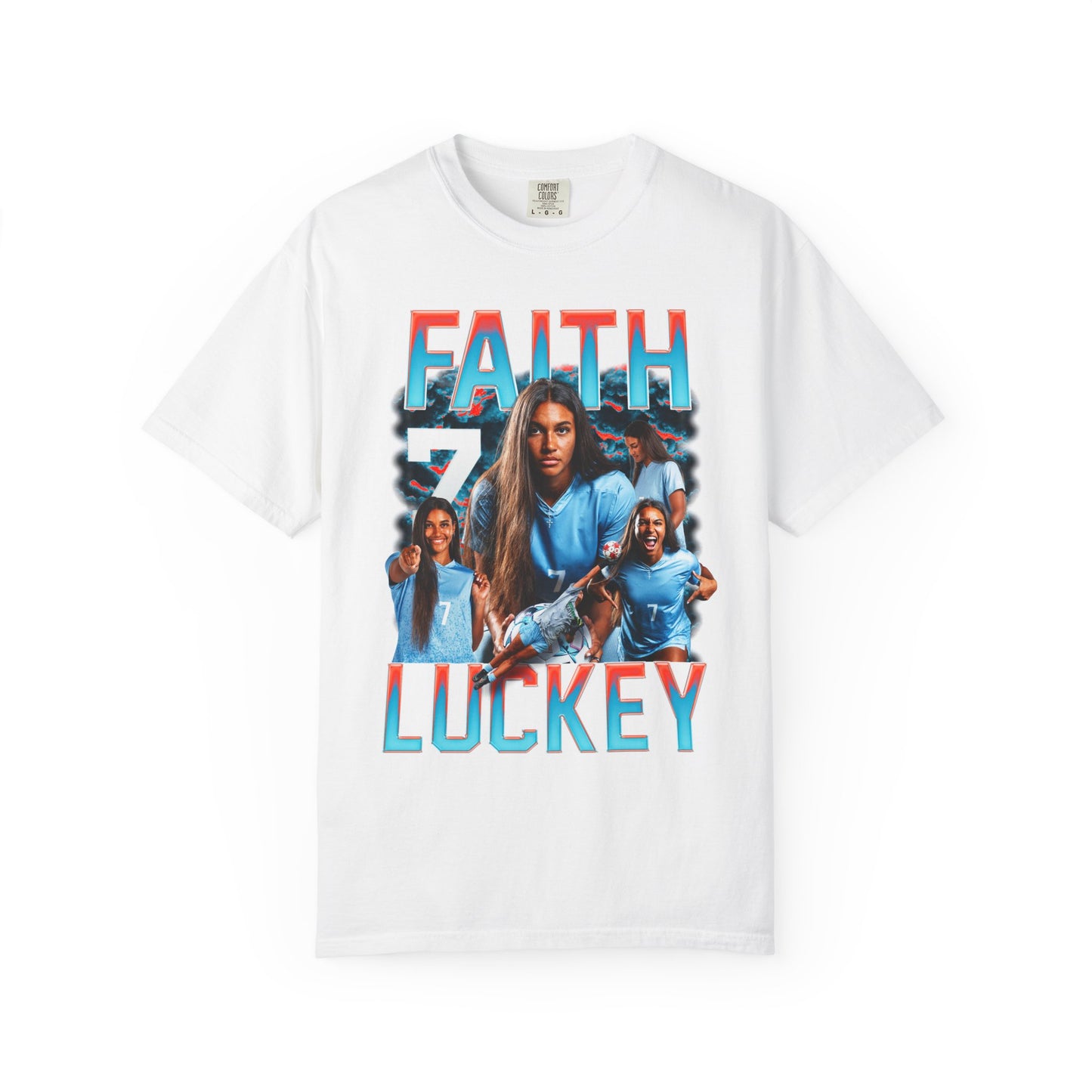 Faith Luckey Logo Front & Back Premium Tee