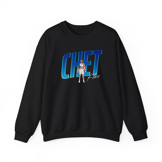 Chet Kloss Cursive Combo Crewneck Sweatshirt