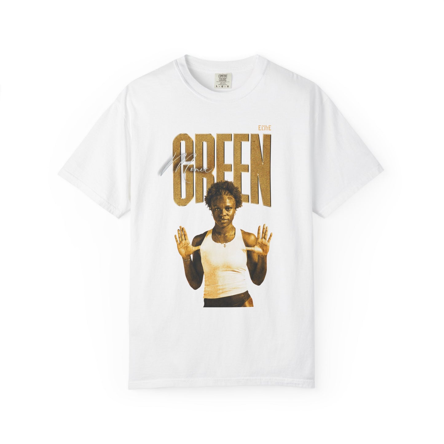 Monic Green Faded Glory Premium Tee