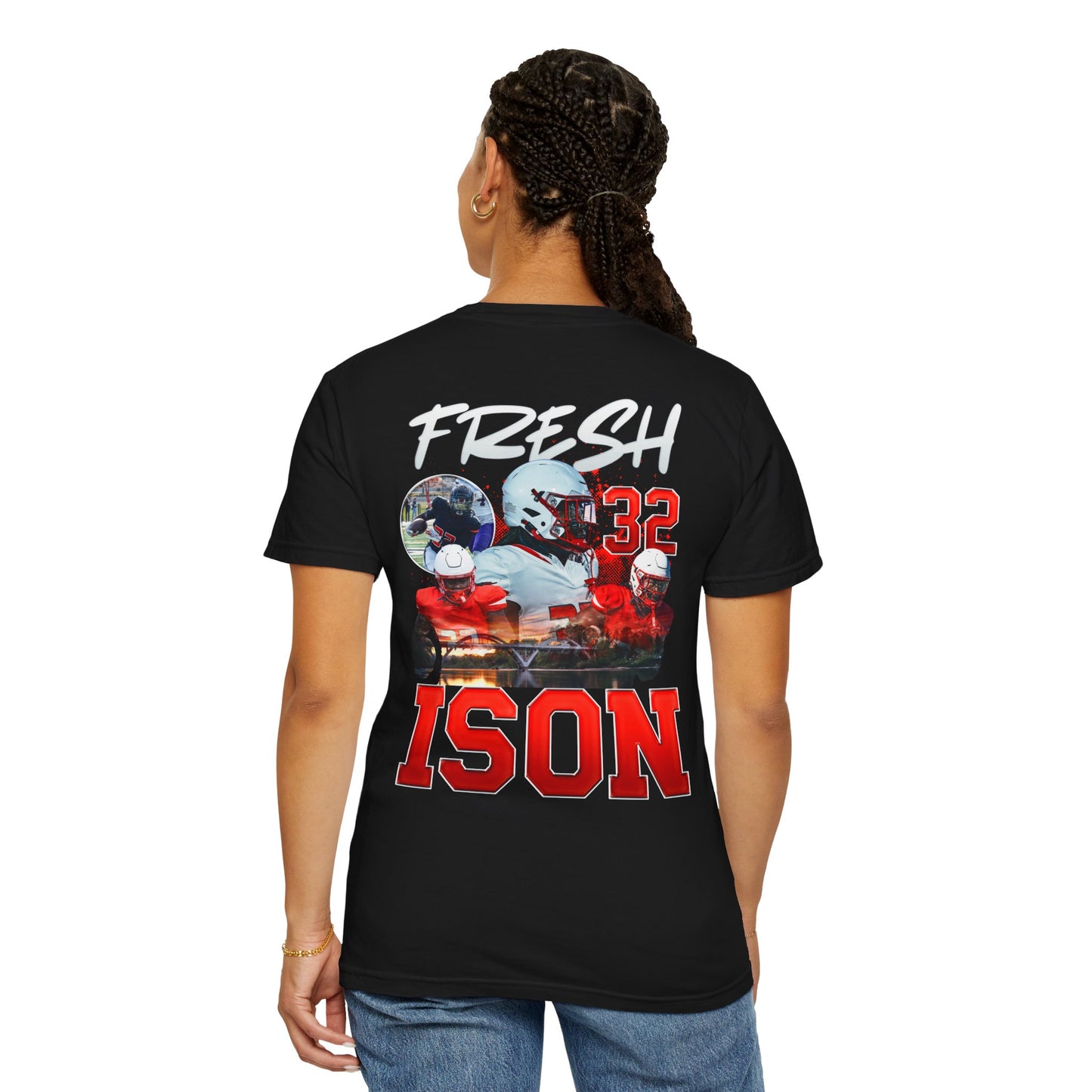 Fresh Ison Logo Front & Back Premium Tee