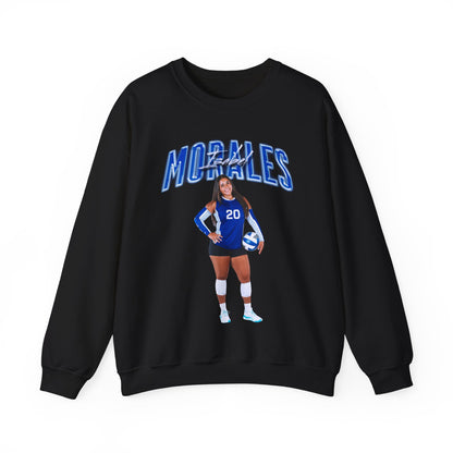 Isabel Morales Big Last Name Crewneck Sweatshirt