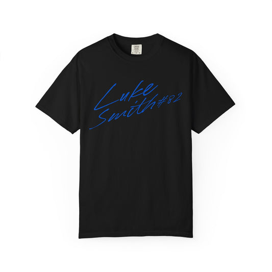 Luke Smith Cursive Name & Number Premium Tee