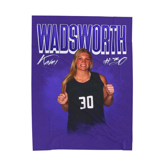 Kami Wadsworth 60"-80" Plush Blanket