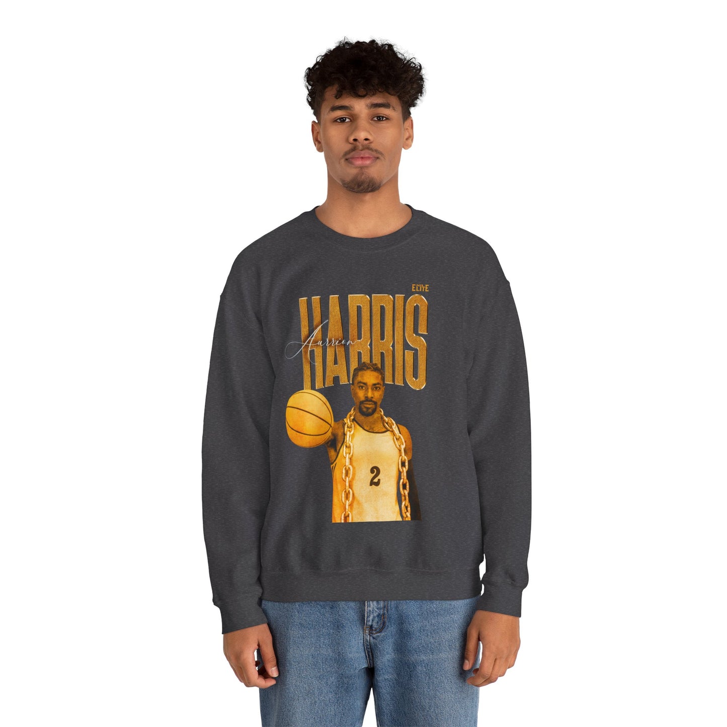 Aurrion Harris Faded Glory Crewneck Sweatshirt