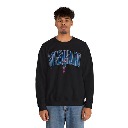 Landri Steenhard Curved Combo Colored Crewneck Sweatshirt