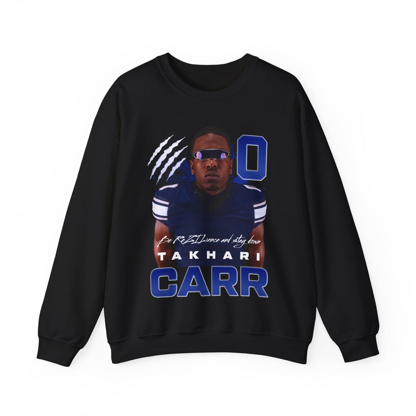 Takhari Carr Featured Quote Crewneck Sweatshirt