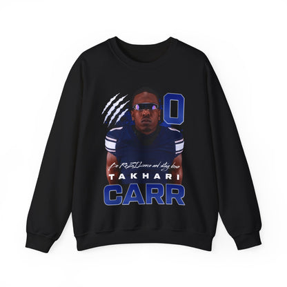 Takhari Carr Featured Quote Crewneck Sweatshirt