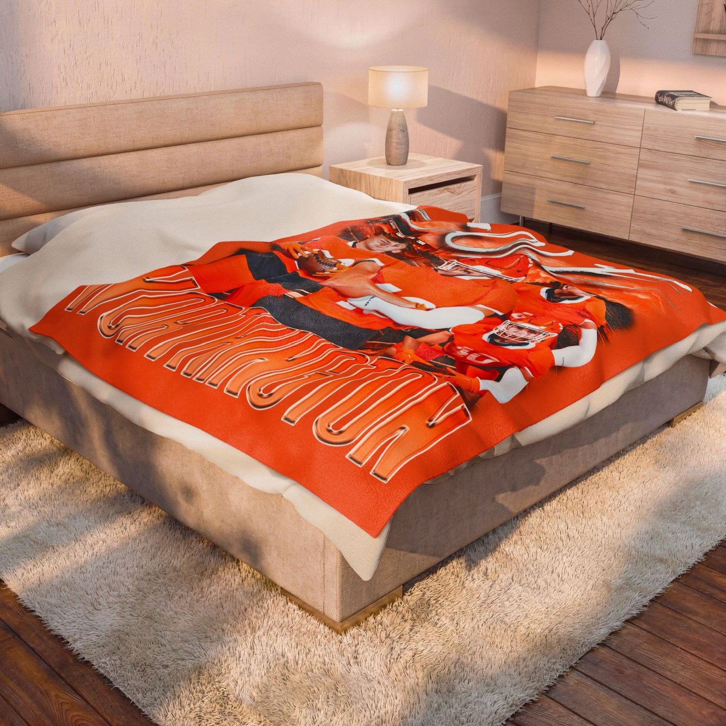 Cole Worthington 60"-80" Plush Blanket