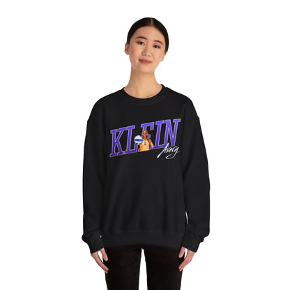 Avery Klein Cursive Combo Crewneck Sweatshirt