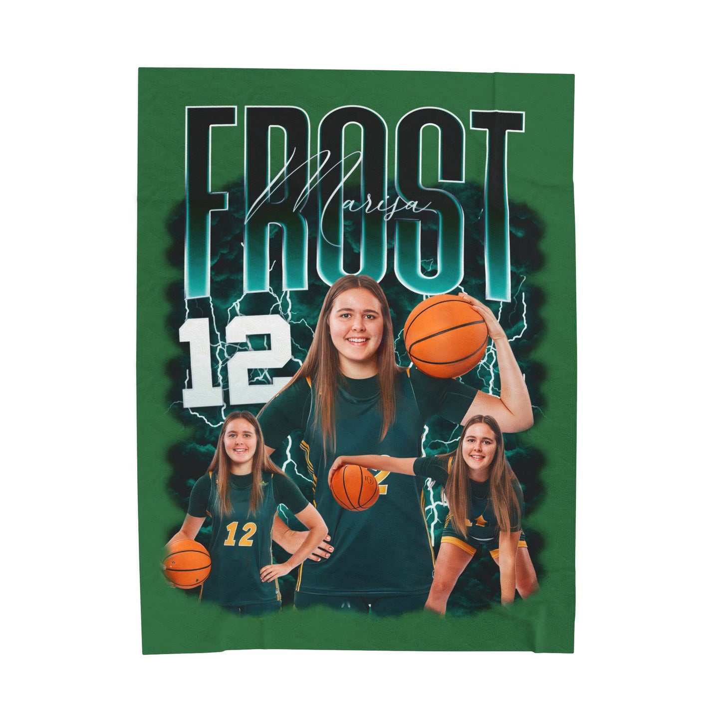 Marisa Frost 60"-80" Plush Blanket