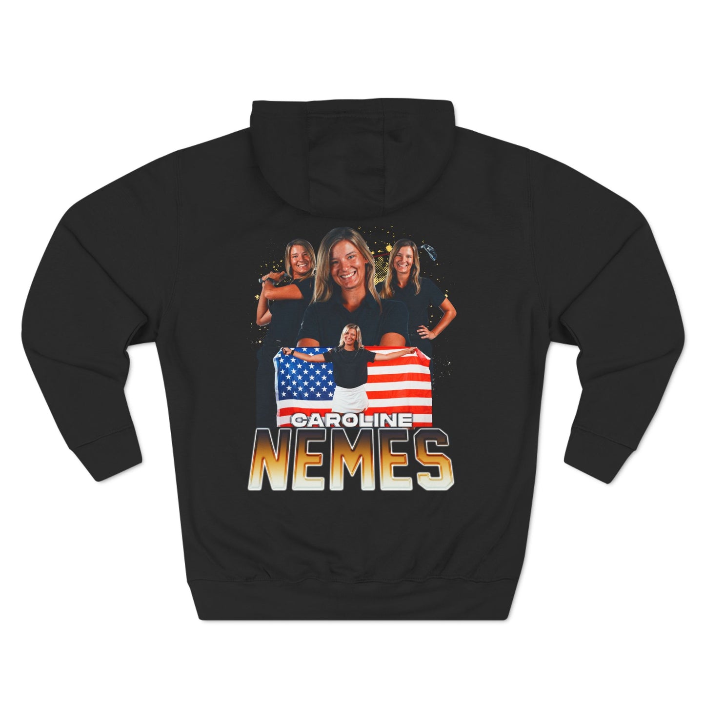 Caroline Nemes Soft-Style Badge Hoodie