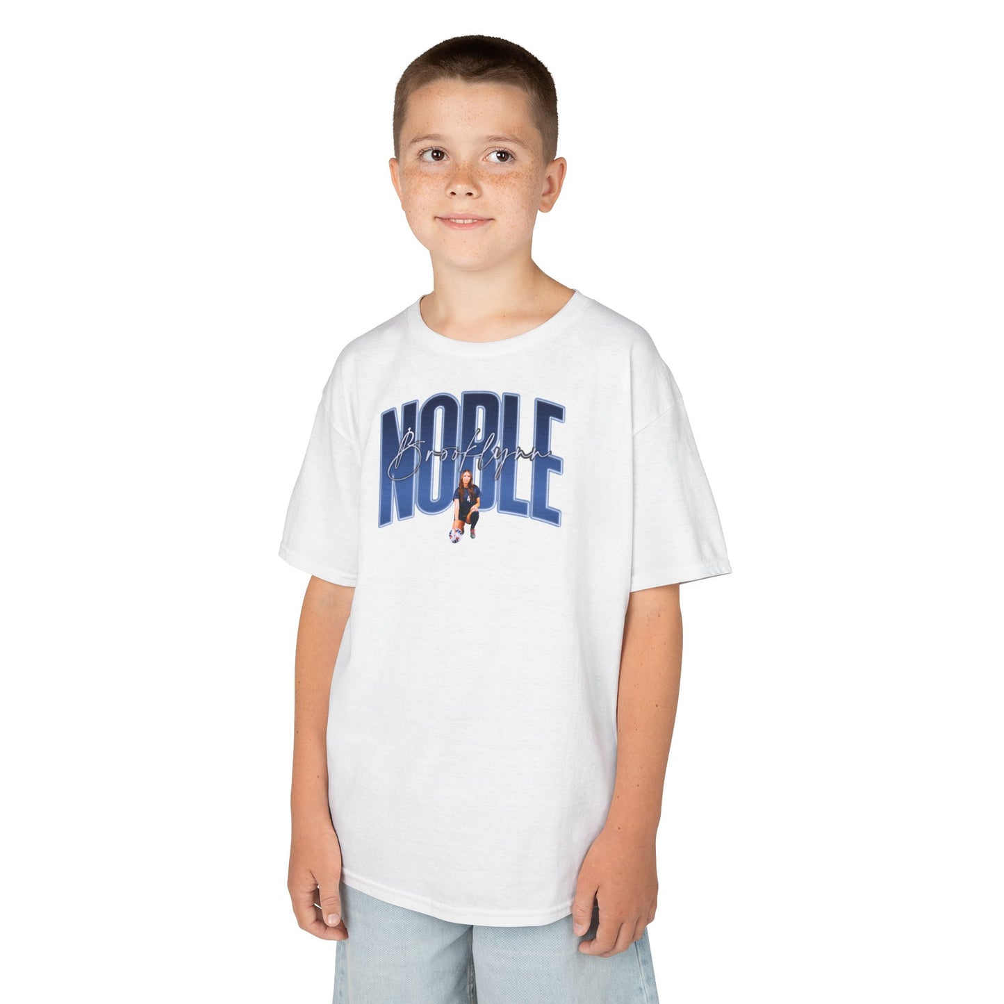 Brooklynn Noble Curved Combo Colored Kids Tee