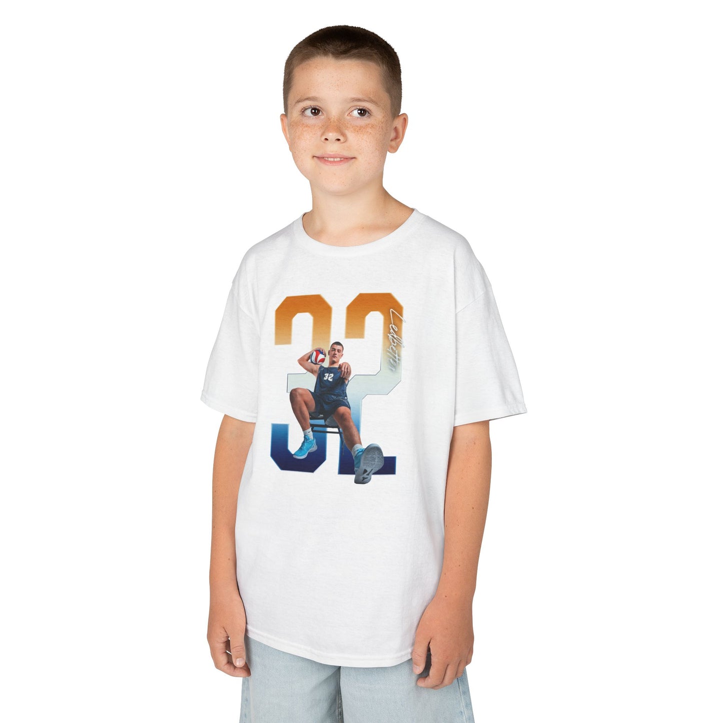 Blu Ledbetter Player Icon Number Kids Tee