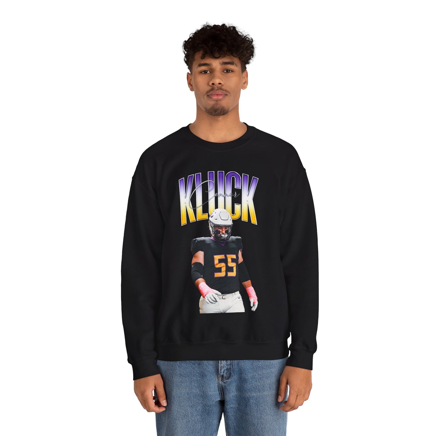 Connor Kluck Curved Combo Colored Crewneck Sweatshirt