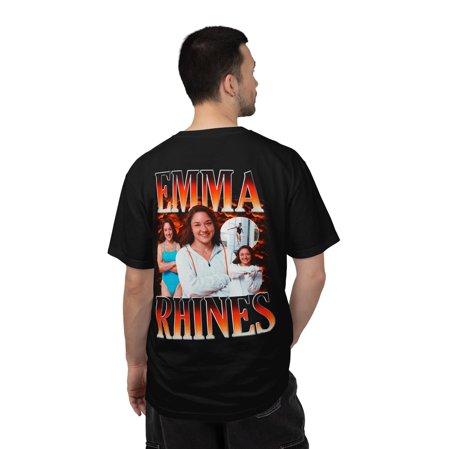 Emma Rhines Logo Front & Back Premium Tee