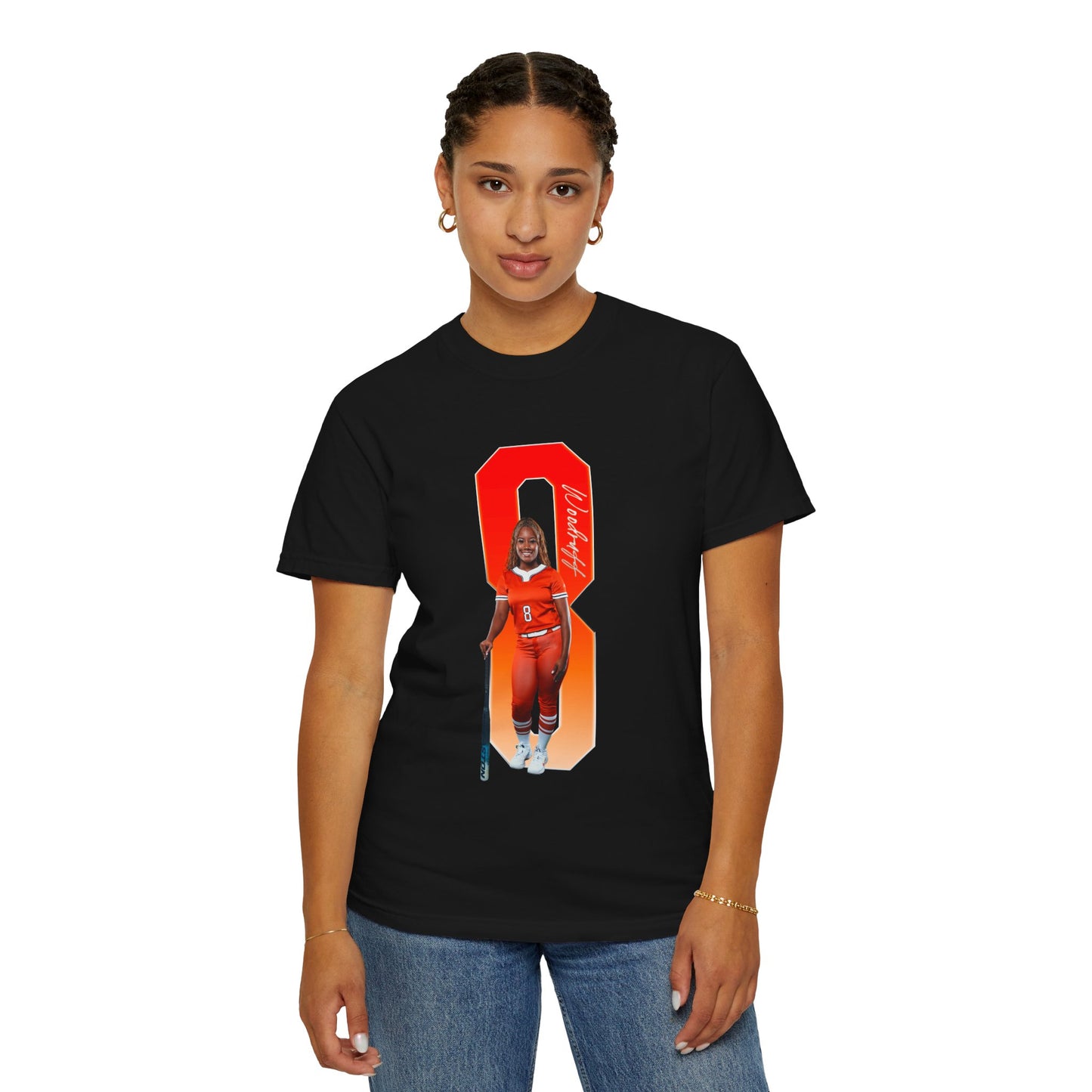 Kennedy Woodruff Player Icon Number Premium Tee