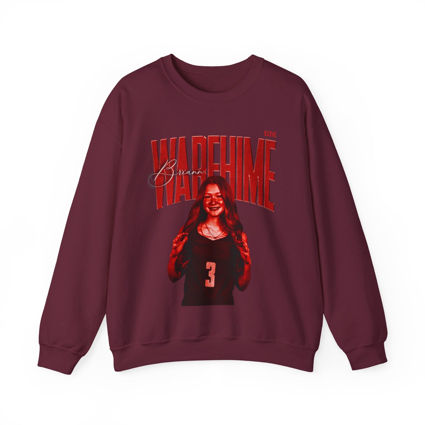 Briann Warehime Faded Glory Crewneck Sweatshirt