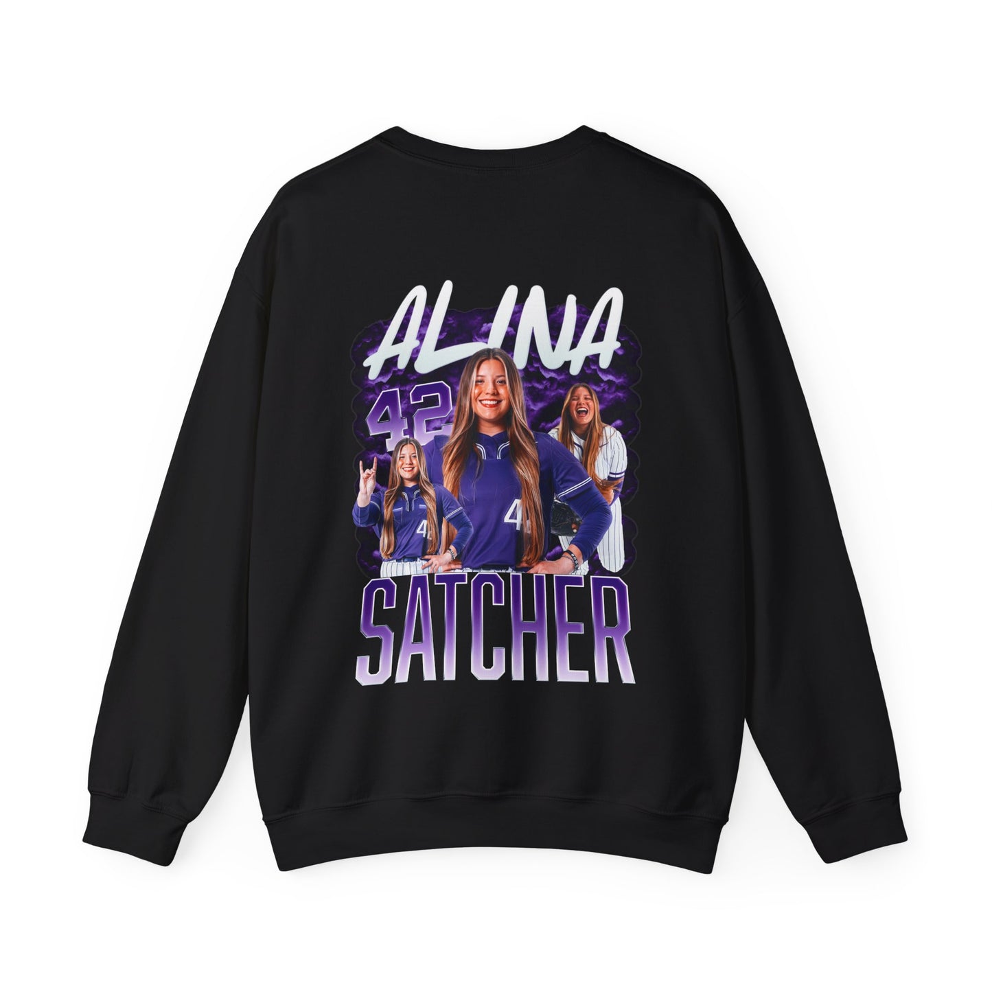 Alina Satcher Logo Front & Back Crewneck