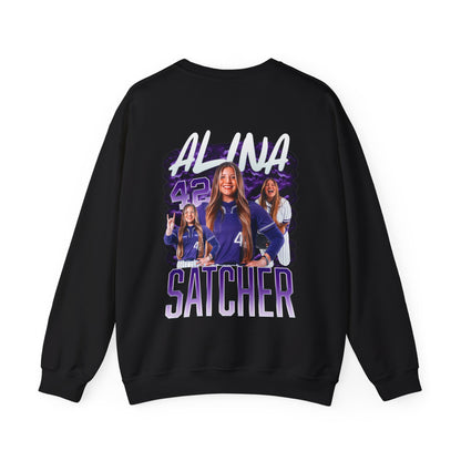 Alina Satcher Logo Front & Back Crewneck